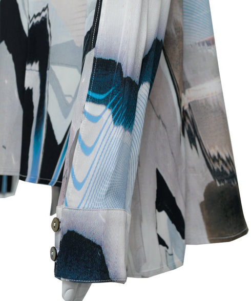 Flap Pocket Blouse
